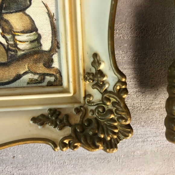 2 Vintage Framed Hummel pictures mid century - Picture 8 of 14